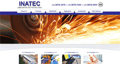 Desktop Screenshot of inatecabrasivos.com.br